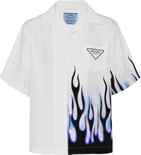 prada flame t shirt|prada men's t shirts cheap.